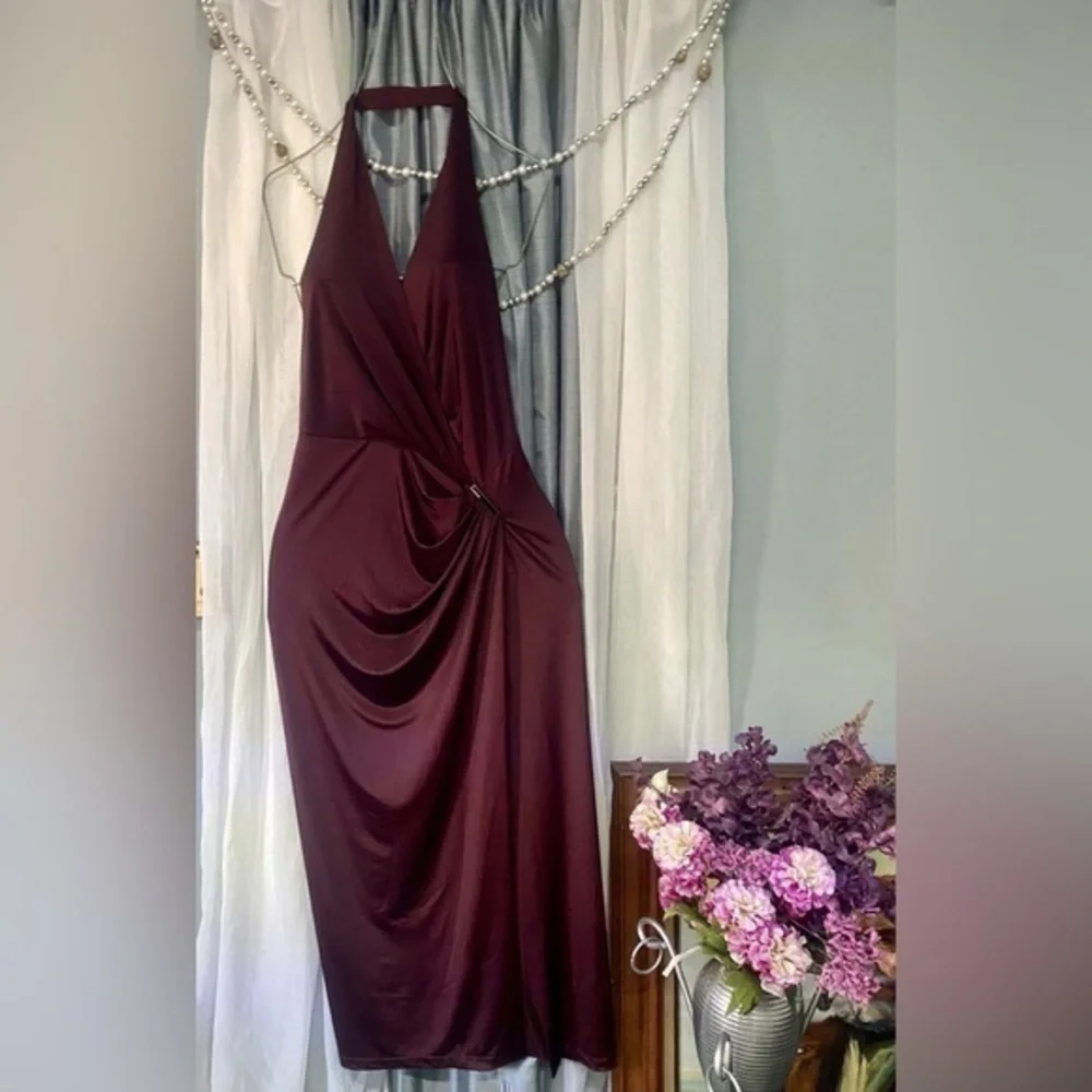Victoria’s Secret cocktails long dress size S (dark wine color)